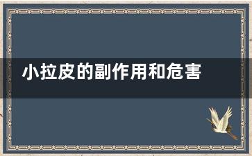小拉皮的副作用和危害有哪些？深度解析：風險類型|發(fā)生概率|預防措施